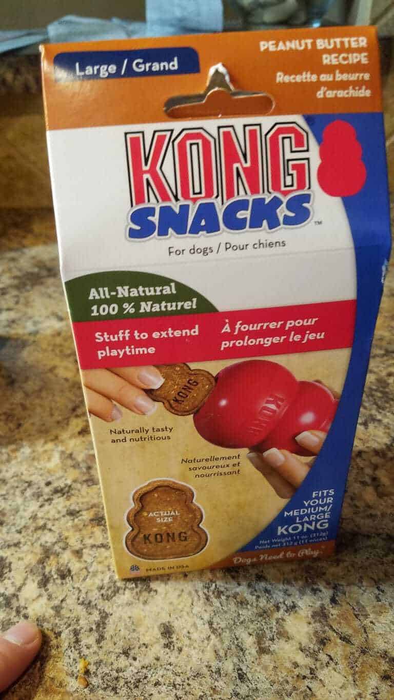 fill kong with peanut butter