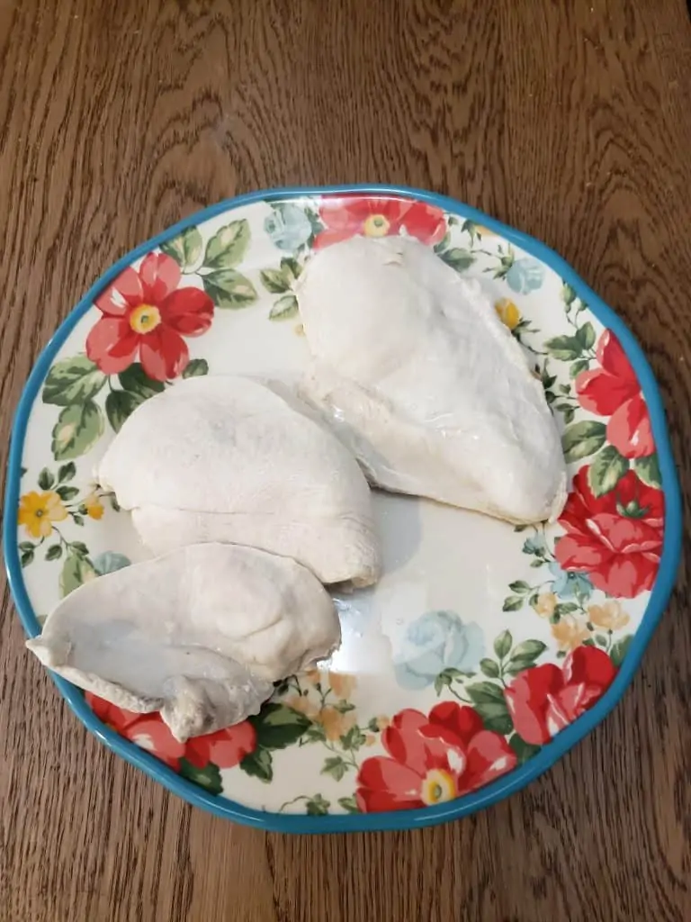 Boiled chicken breast3